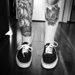 Cool leg tattoos
