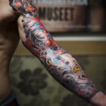 full arm tattoo