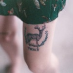 nice leg tattoo
