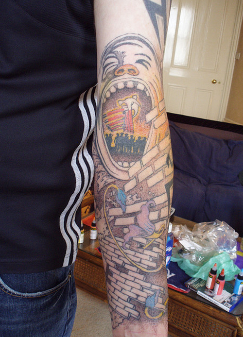 Cool arm tattoo for men