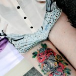 awesome girl leg tattoo