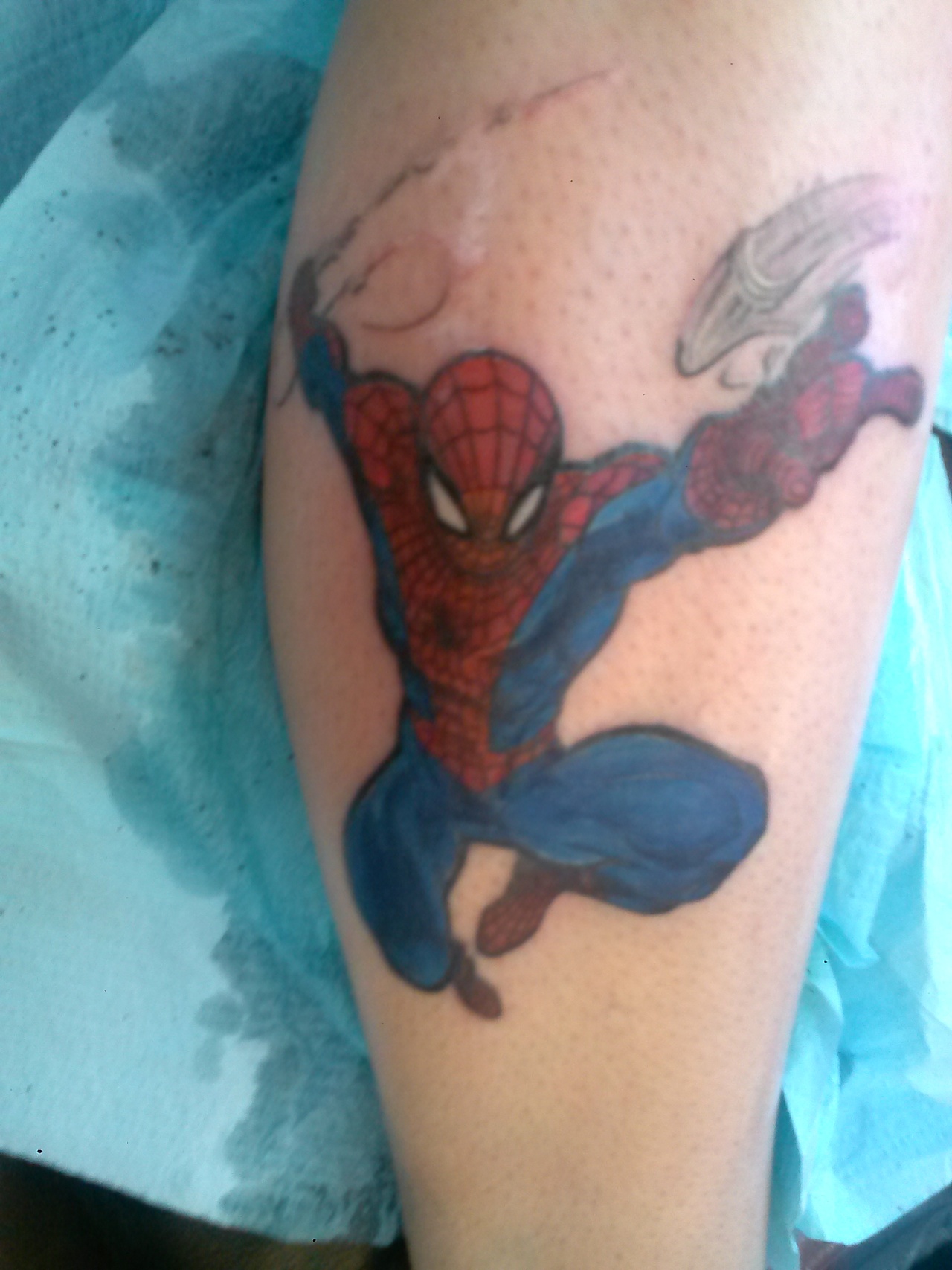 spiderman tattoo | Best Tattoo Ideas For Men & Women