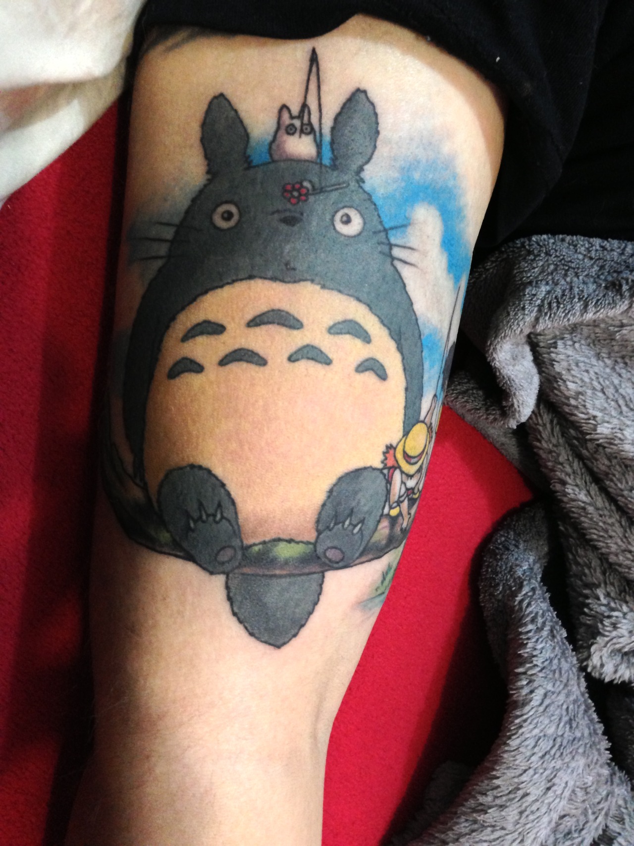 Totoro tattoo