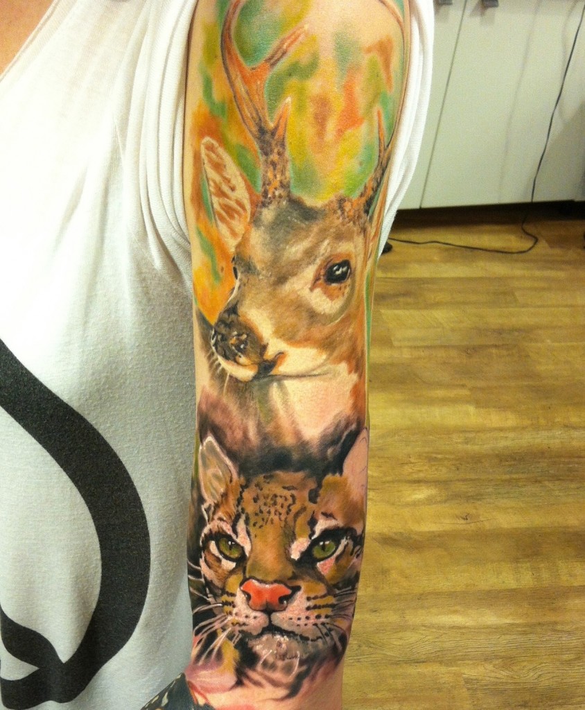 Awesome animal sleeve