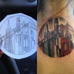 Awesome city tattoo