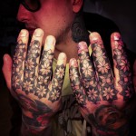 Awesome fingers tattoo