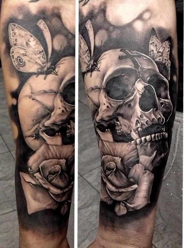 Awesome skull ink