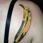 Banana tattoo