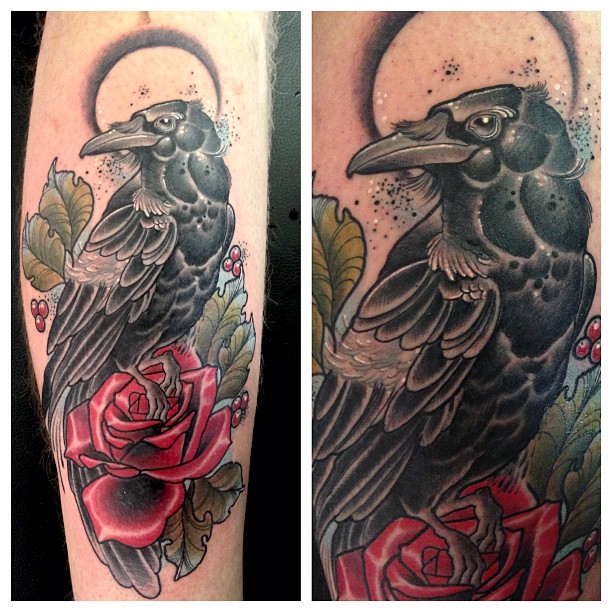 Crow tattoo | Best Tattoo Ideas For Men & Women