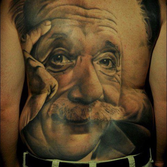 Einstein tattoo