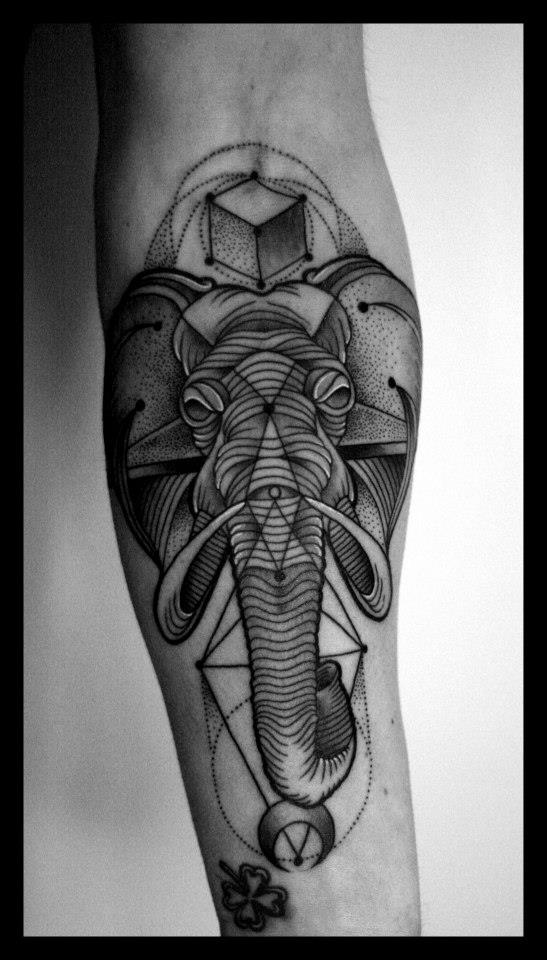 Graphic elephant