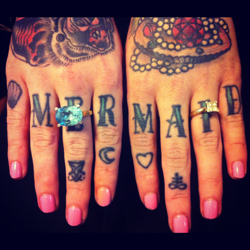 16 Mesmerizing Mermaid Tattoos Youll Flip For  Brit  Co