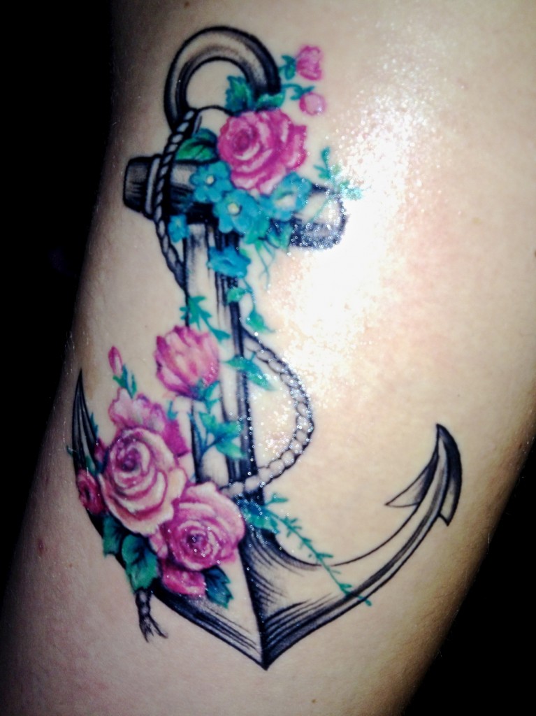 Wonderful anchor tattoo