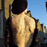 Beautiful Back Hearts Tattoo