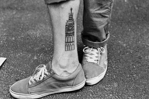 Black and gray big ben tattoo  Big ben tattoo Tattoos Custom tattoo