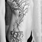 Amazing Tree Side Tattoo