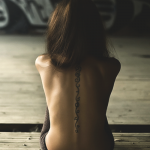 Beautiful Spine Tattoo Idea