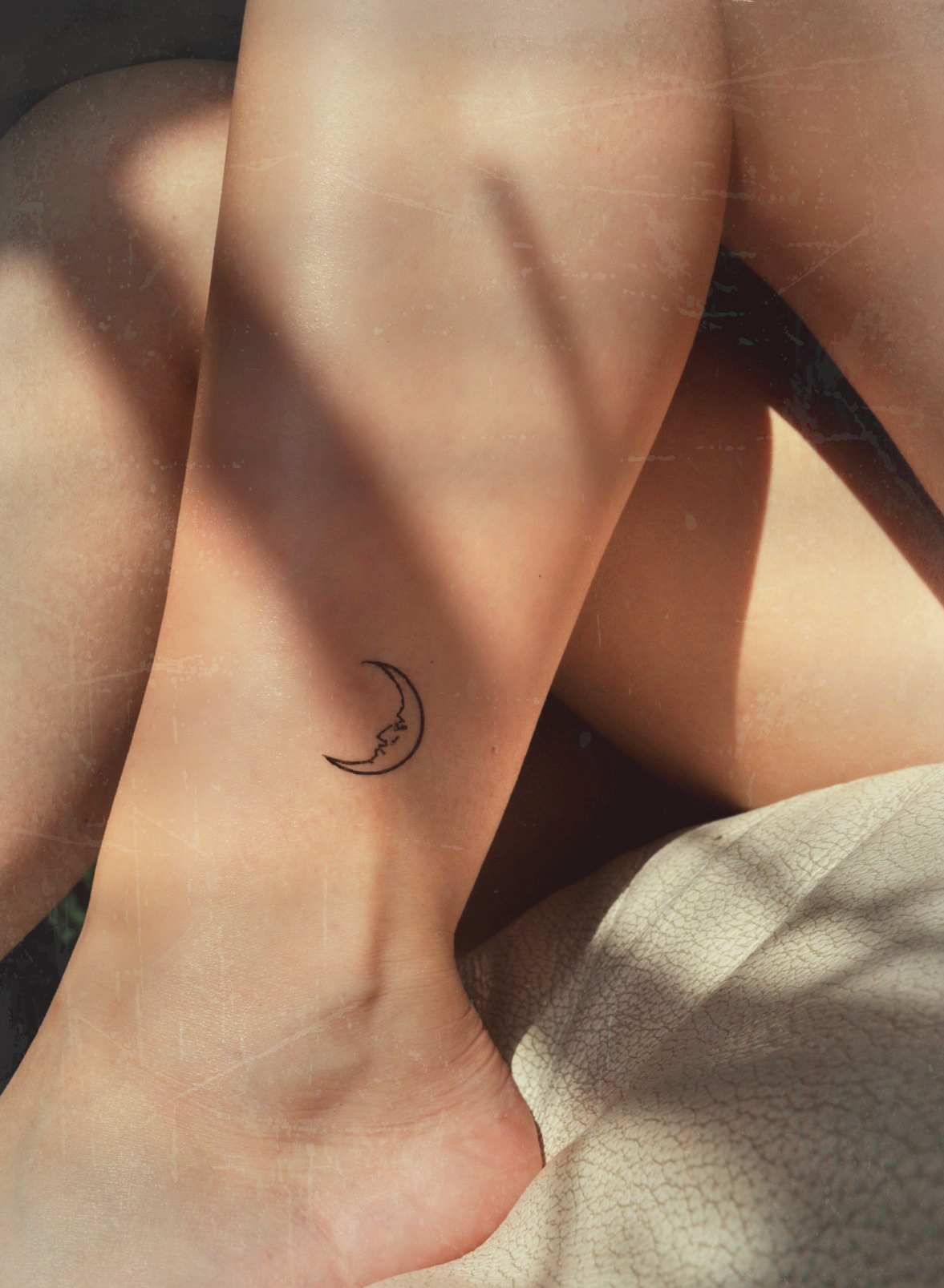 Nice Moon Tattoo