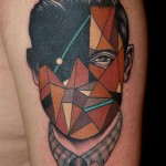 Geometric Face Tatt