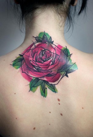 Neck Rose Ink