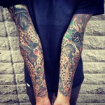 Traditional Tattoos On Arms
