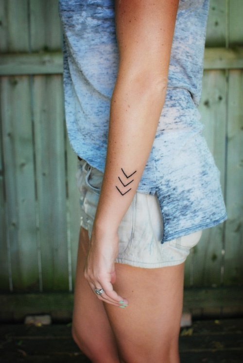 Triple Arrow Tattoo