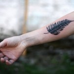 Beautiful Fern Tattoo