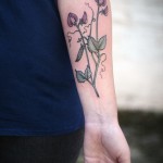 Flower Peas Tattoo