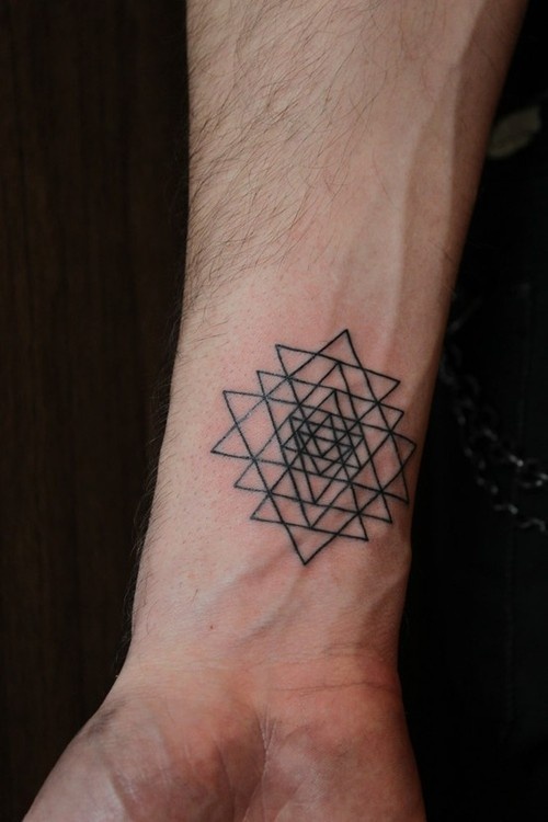 Geometric Wrist Tattoo | Best Tattoo Ideas For Men & Women