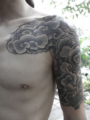 Shoulder & Sleeve Tattoo By Kenji Alucky