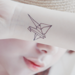 Origami Wrist Tattoo