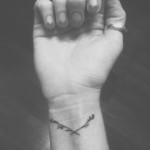 Branches Tattoo On Wrist
