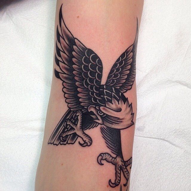 Top 100 Best Eagle Tattoo Designs For Women - Soaring Bird Ideas