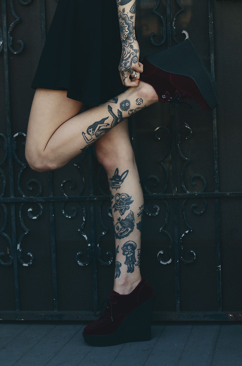 Inked Girl Legs