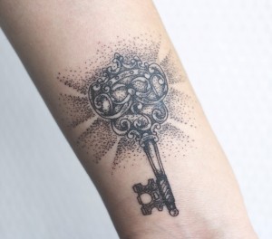 Little Key Arm Tattoo