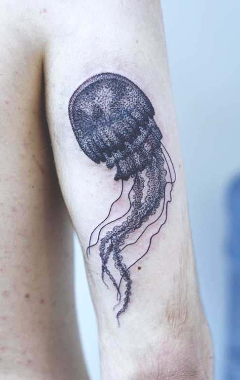 Medusa Tattoo On Triceps