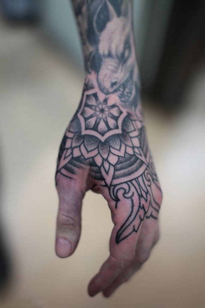 Black Wrist And Hand Tattoo Best tattoo design ideas