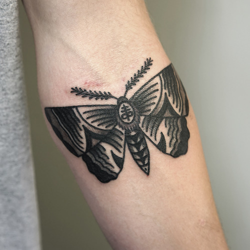Butterfly Tattoo By Philip Yarnell