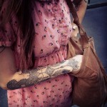 Henna Patterns Tattoo On Arm