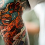 Awesome Detail Of Geeky Tattoo