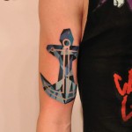 Anchor Tattoo By Marcin Aleksander Surowiec