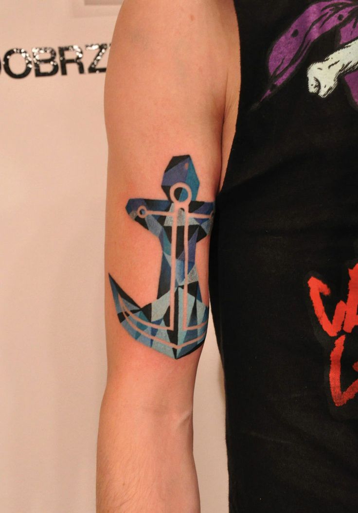 Anchor Tattoo By Marcin Aleksander Surowiec