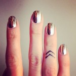 Arrows Small Finger Tattoo