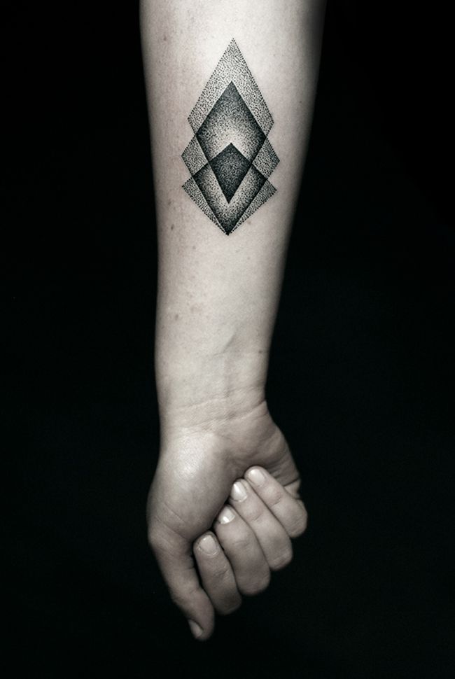 Geometric Tattoo By Kamil Czapiga