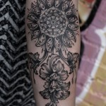 Gorgeous Floral Tattoo Done By Baylen Levore
