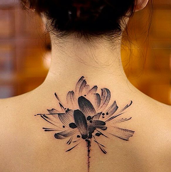 Cute Floral Tattoo