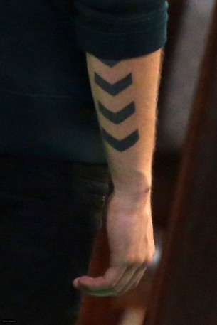 Forearm Arrows Tattoo