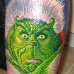 The Grinch Tattoo