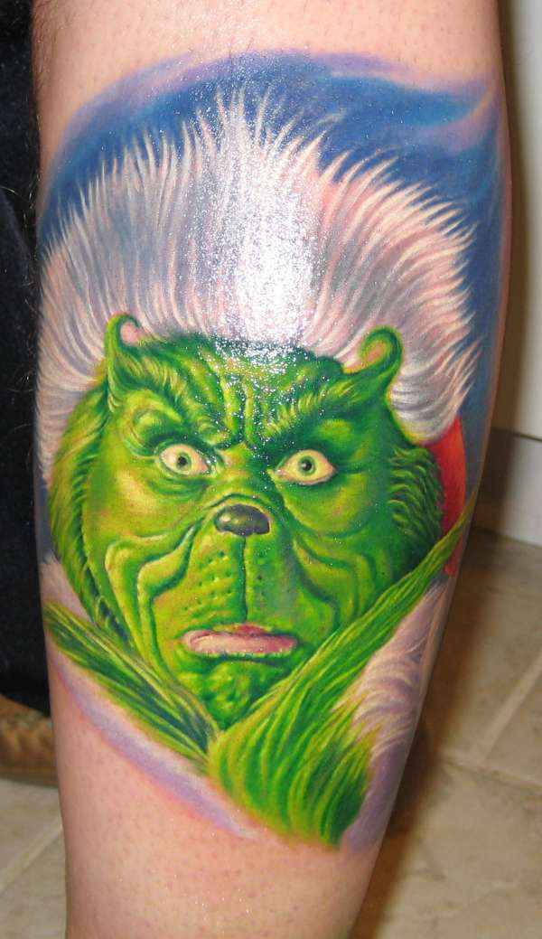The Grinch Tattoo