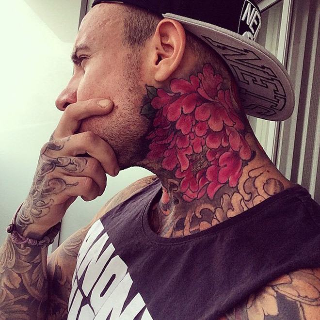 24 Excellent Small Neck Tattoos For Guys  Styleoholic